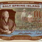 Salt Spring Dollars $100 Bill
