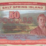 $$50 Salt Spring Dollars