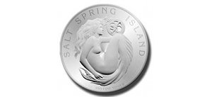 Salt Spring Silver Coin $$50